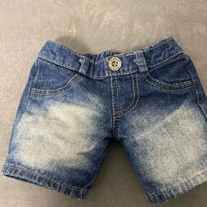 Build A Bear Star Wars Faded Medium DarkBlue Denim Jeans BAB Excellent Condition